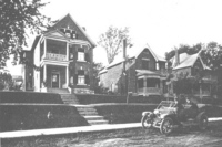 Houses built by Slattery for his daughters on Riverdale at Glenview