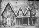 The home of Robert Lees - no date. He built the home in the 1860's and called in "Wildwood" since it was located in the wild woods outside the city.
