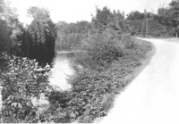 Boaters on canal - road to right becomes Echo - 1898