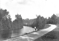 Canal near Bank St. with Canal Road to the right - 1891