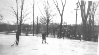 Hockey at the Pines - Riverdale and Main - 1930's