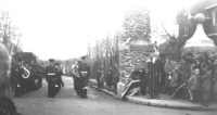 Brantwood Gates dedication as a war memorial - 1949