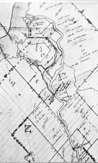 Survey of 1828 Rideau Lots