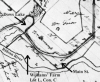 Map of Williams Property