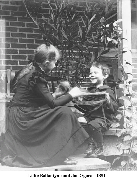 Lillie Ballantyne and Joe O'Gara - 1891
