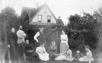 Lees Family group at Wildwood - c1890