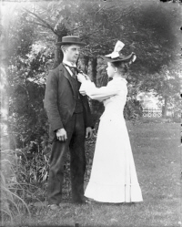 Norman and Lillie Ballantyne - 1893
