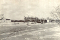 Rear view of White House and Scholasticate - before 1926