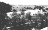 View from Scholaticate looking southeast to the Rideau River